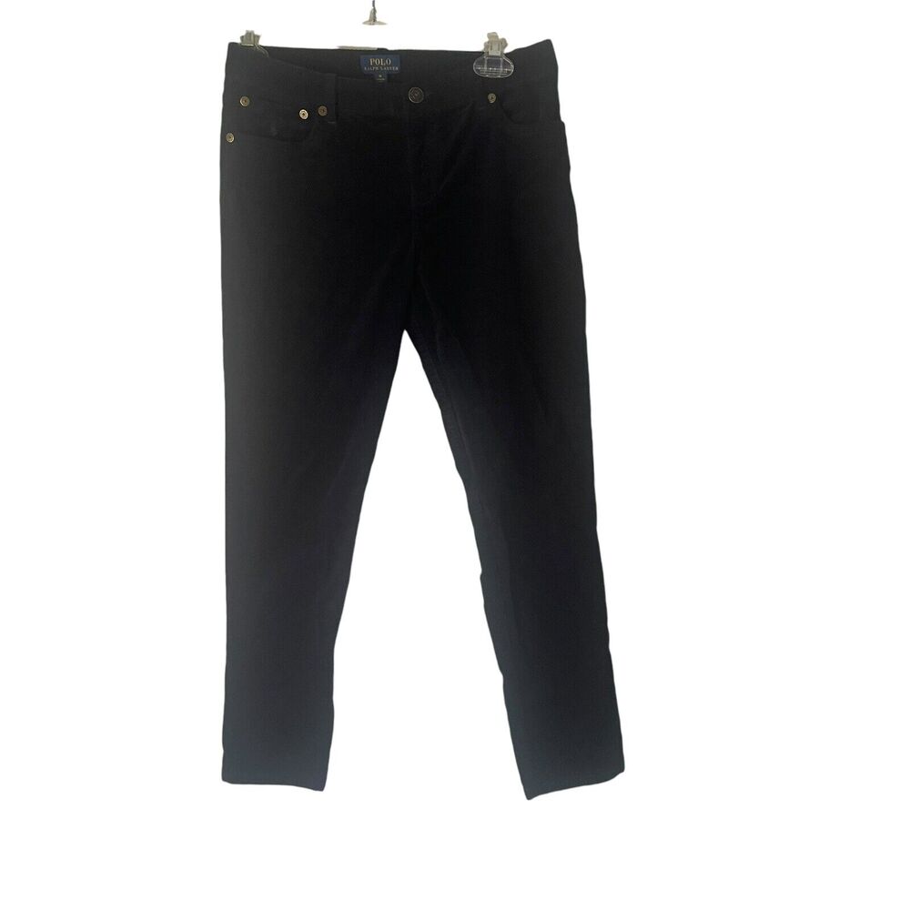 Polo Ralph Lauren Boy's Size 16 Navy Blue Corduroy Skinny Pants‎